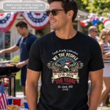 Camiseta de Celebración Familiar We the People 177