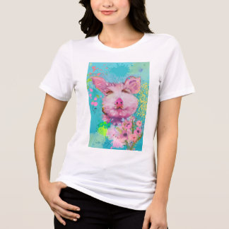 Triblenda Camiseta de cerdo