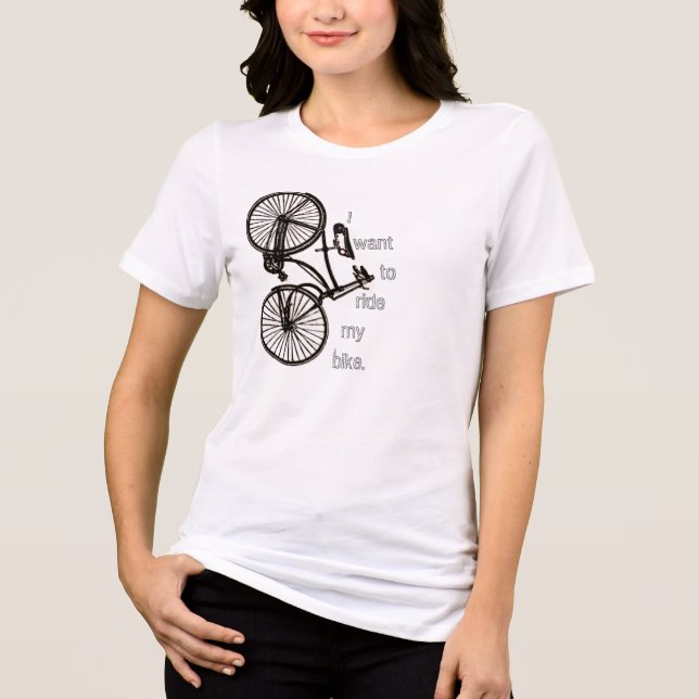 Triblenda Camiseta de ciclismo de vintage (Anverso)