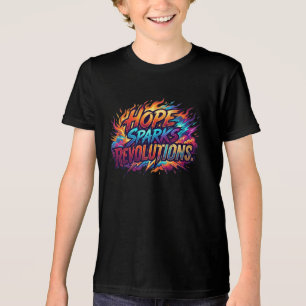 Triblenda Camiseta de Cita Inspiradora – La Esperanza Encien