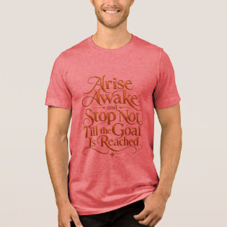 Triblenda Camiseta de cita motivadora Arise Awake | Yoga Ins