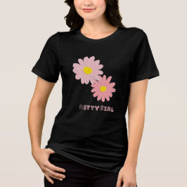 Triblenda Camiseta de Color Negro