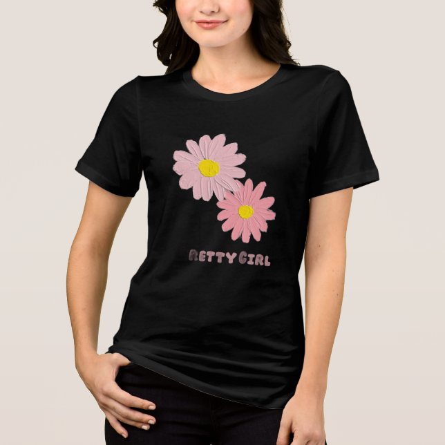 Triblenda Camiseta de Color Negro (Anverso)
