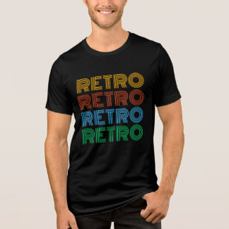 Triblenda Camiseta de color RETRO