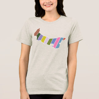 Triblenda Camiseta de colores PEI