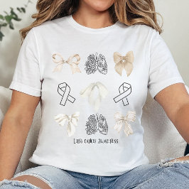 Triblenda Camiseta De Conciencia De La Coquette Lung, Pulmón