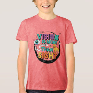 Triblenda Camiseta de Conciencia sobre la Ceguera