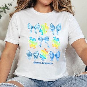 Triblenda Camiseta de Concienciación sobre Autismo de Coquet