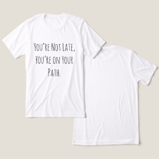 Triblenda Camiseta de crecimiento inspirador
