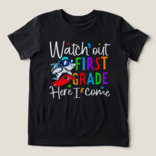 Triblenda Camiseta de Cuidado con el Primer Grado – Regalos
