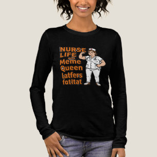 Triblenda Camiseta de Cuidados Médicos de la Vida de Enferme