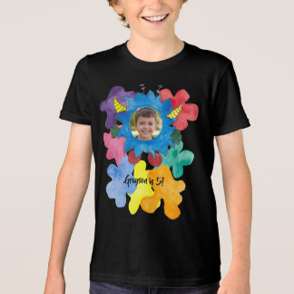 Triblenda Camiseta de cumpleaños para niños Monstruo de Cuer