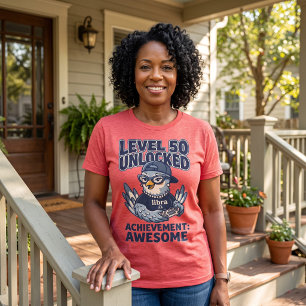 Triblenda Camiseta de cumpleaños para pájaro jugador de Libr
