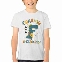 Camiseta de dinosaurio para jardín de infancia de
