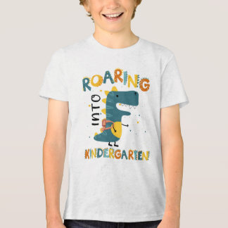 Triblenda Camiseta de dinosaurio para jardín de infancia de