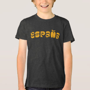 Triblenda Camiseta de diseño de logotipo de tipografía de Es