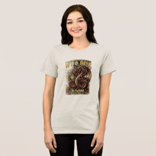 Triblenda Camiseta de dragón ADOM Who Rise