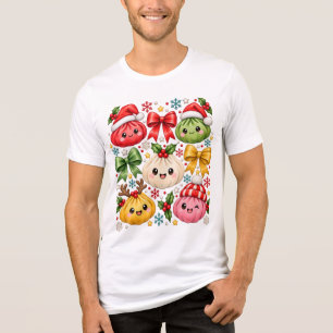 Triblenda Camiseta de Dumpling de Navidad, Dumpling Kawaii