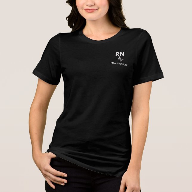 Triblenda Camiseta de enfermera (Anverso)