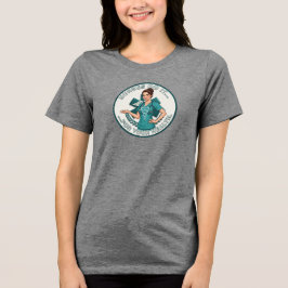 Triblenda Camiseta de Enfermera Traviesa "Las Enfermeras lo