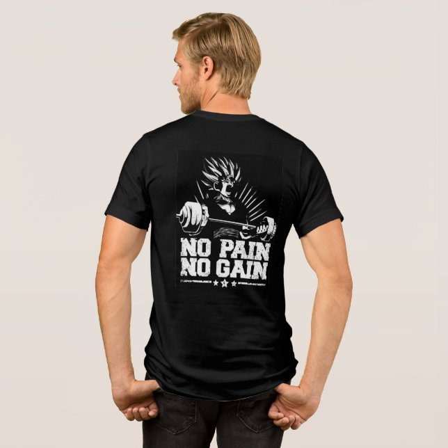 Triblenda Camiseta de entrenamiento de Gohan (Reverso Completo)