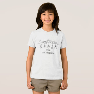 Triblenda Camiseta de Fiesta de equipo familiar para niños N