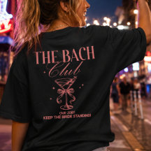 Camiseta de fin de semana del club de Bach para de