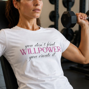 Triblenda Camiseta de fuerza de voluntad