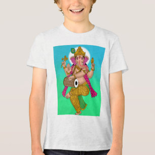 Triblenda Camiseta de Ganesha Bailando