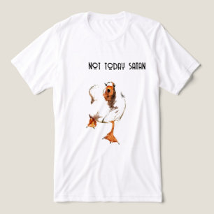 Triblenda Camiseta de ganso enojado
