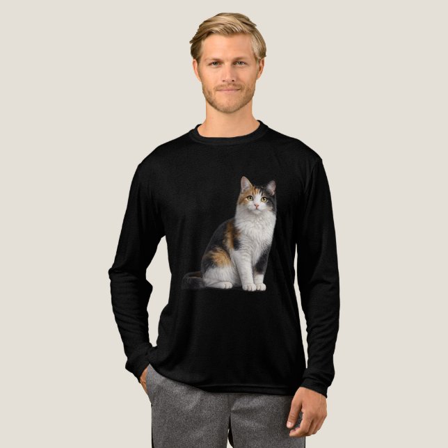 Triblenda Camiseta de gato (Anverso Completo)