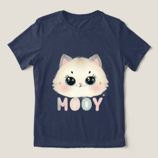 Triblenda camiseta de gato para niñas y mujeres
