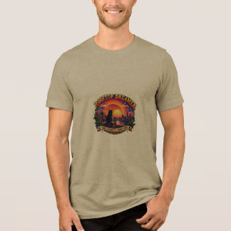 Triblenda Camiseta de gato soñador en azotea |