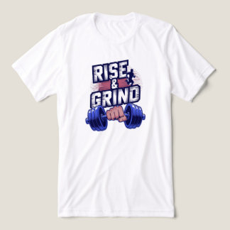 Triblenda Camiseta De Gimnasio De Rise Y Grind