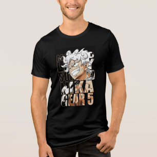 Triblenda Camiseta de Gimnasio Luffy Gear 5