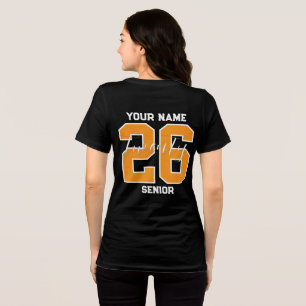 Triblenda Camiseta de graduación de la clase personalizada d