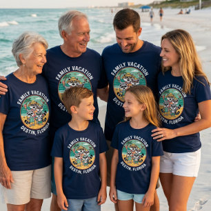 Triblenda Camiseta de grupo a juego para vacaciones familiar