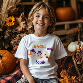 Triblenda Camiseta de grupo de Halloween 'Ghoul Squad'