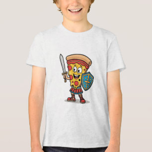 Triblenda Camiseta de Guerrero de la Pizza heroica