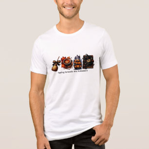 Triblenda Camiseta de Halloween otoño, camiseta de otoño oto