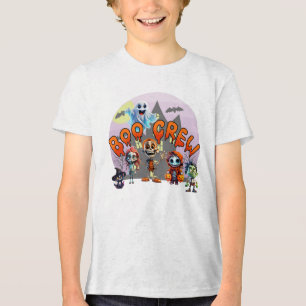 Triblenda Camiseta de Halloween para el equipo de Boo - Cute