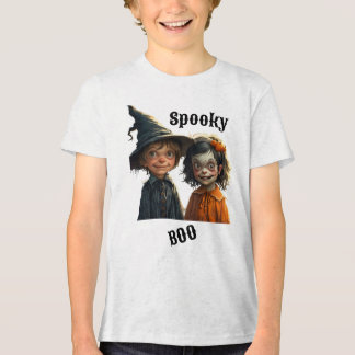 Triblenda Camiseta de Halloween para niños - Diversión espel