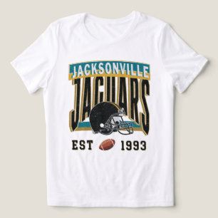 Triblenda Camiseta de Helmet Antiguo de Jacksonville Jaguars