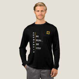 Triblenda Camiseta de hombre de manga larga: auténtico estil