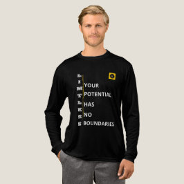 Triblenda Camiseta de hombre de manga larga - Limitless Vibe