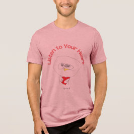 Triblenda Camiseta de hombre Escucha a tu Corazón