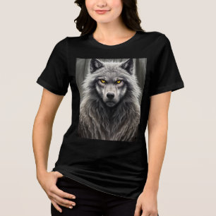 TRIBLENDA CAMISETA DE HOMBRE LOBO
