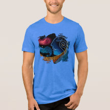 Camiseta de impresión digital - Movimiento fluido