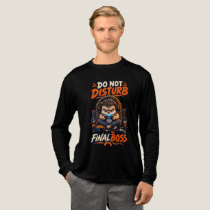 Triblenda Camiseta de jugador de erizo jefe final No molesta