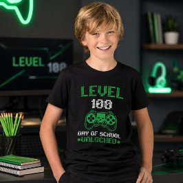 Triblenda Camiseta de jugador del día 100 de la escuela - Vi